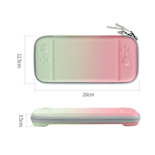 YK01 EVA Hard Shell Game Console Storage Bag with Card Slot For Nintendo Switch (Green) - Image 3