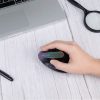 DELUX M618DB 6-Keys 1600 DPI RGB Vertical Wireless Bluetooth Dual-Mode Mouse (Lithium Bluetooth Version) - Image 11