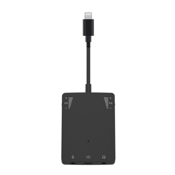 8 Pin Live Mobile Phone Sound Card Converter For iPhone 6 And Above - Image 2