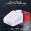LY-103 Sound And Light Alarm Emergency Call For Help Connection Type Alarm, Specification: 24V (Red) - Image 6