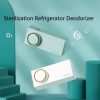 L18 Refrigerator Deodorizer Sterilization Deodorization Odor Preservation Small Household Car Air Purifier (Green) - Image 2