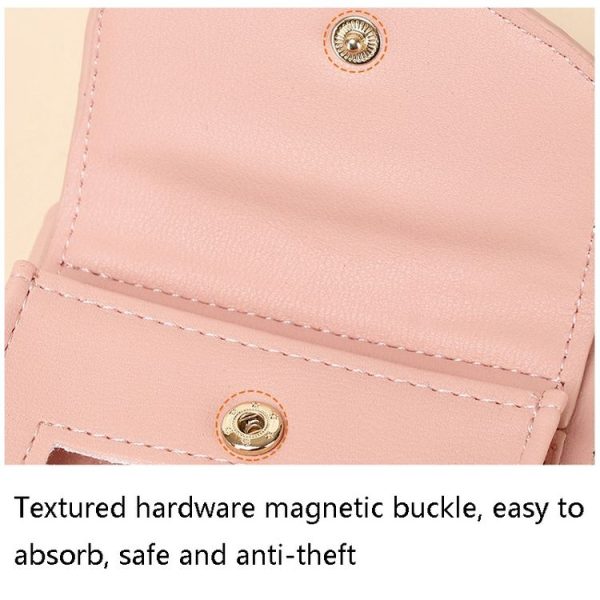 JLF012 Touch Screen Mobile Phone Bag Women Messenger Shoulder Bag (Brown) - Image 6