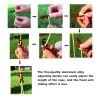 4m x 4 Rolls Outdoor Camping Tent Canopy Wind Rope Luminous Multi-Function Wind Rope Buckle Tent Fixed Rope (S Buckle-Yellow) - Image 4