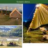 4m x 4 Rolls Outdoor Camping Tent Canopy Wind Rope Luminous Multi-Function Wind Rope Buckle Tent Fixed Rope (S Buckle-Yellow) - Image 5