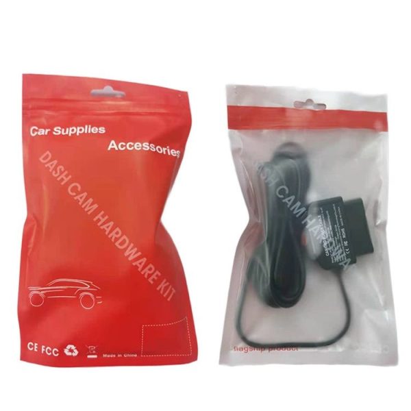 H508 OBD Car Charger Driving Recorder Power Cord 12 / 24V To 5V With Switch Low Pressure Protection Line, Specification: Micro Right Elbow - Image 6