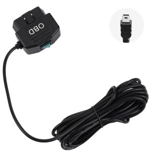 H507 Driving Recorder OBD Step-down Line Car ACC Three-Core Power Cord 12 / 24V To 5V 3A Low Pressure Protection Line, Specification: Mini Straight