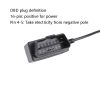 H507 Driving Recorder OBD Step-down Line Car ACC Three-Core Power Cord 12 / 24V To 5V 3A Low Pressure Protection Line, Specification: Micro Straight - Image 4