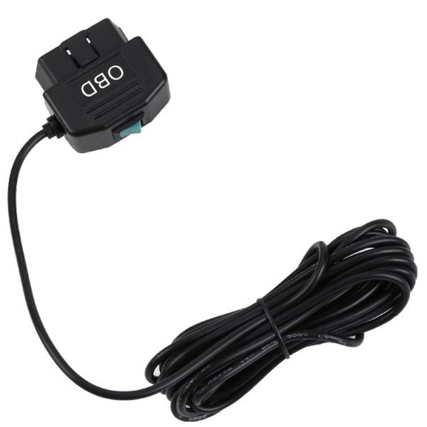 H507 Driving Recorder OBD Step-down Line Car ACC Three-Core Power Cord 12 / 24V To 5V 3A Low Pressure Protection Line, Specification: Micro Left Elbow - Image 2