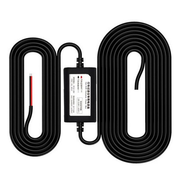 Car OBD Low-Voltage Protection Parking Monitor Power Cord 12V Turn 5V 2.5A Step-down Line, Specification: Micro Straight - Image 2
