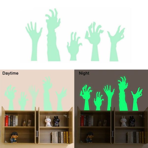 KS-58 Living Room Bedroom Luminous Arm Self-Adhesive Wall Sticker, Specification: 30x31cm - Image 2