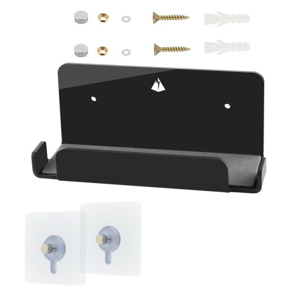 Game Console Wall Storage Bracket Game Console Accessories Storage Rack For Nintendo Switch (Black) - Image 2