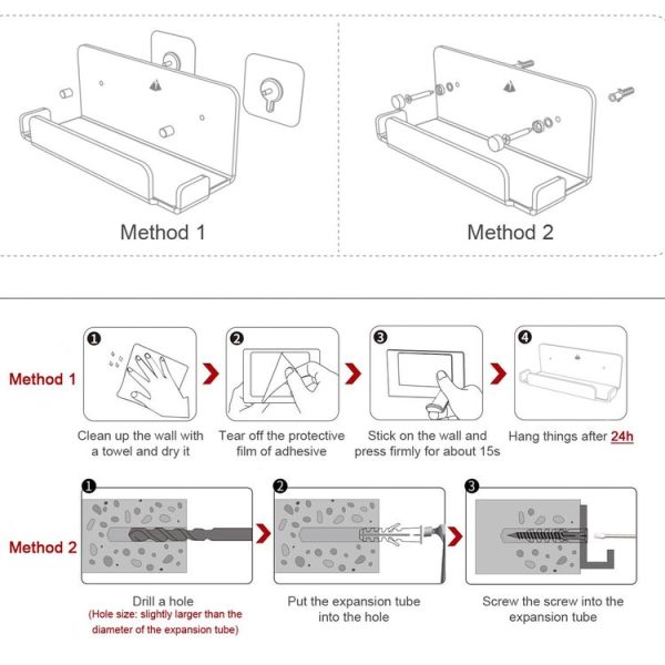 Game Console Wall Storage Bracket Game Console Accessories Storage Rack For Nintendo Switch (Black) - Image 5