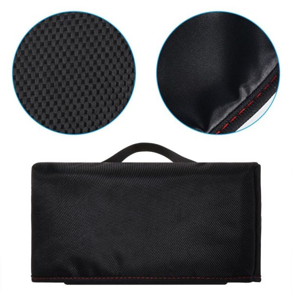 Game Console Protective Sleeve Carrying Strap Waterproof Nylon Protective Cover For Nintendo Switch (Black) - Image 3