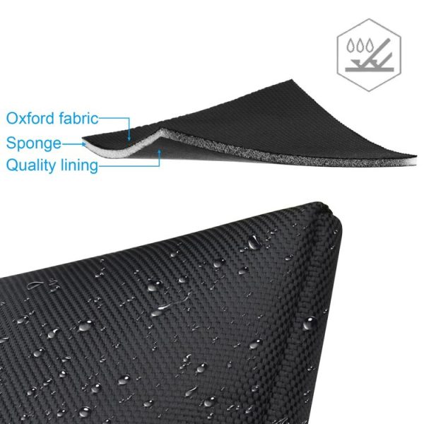 Game Console Protective Sleeve Carrying Strap Waterproof Nylon Protective Cover For Nintendo Switch (Black) - Image 4