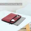 Neoprene Tablet Computer Protection Bag Storage Liner Bag for Laptops / Tablets Within 13 Inches (Brick Red) - Image 5