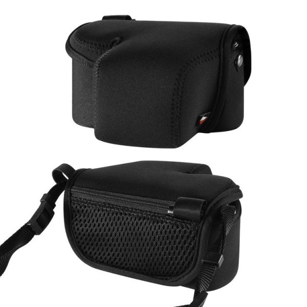 HG01 Neoprene One-Shoulder Zipper Camera Bag For Sony SLR Camera Small Bag - Image 2