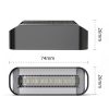 1 Pair Skyline Motorcycle Flow Steering Lamp 12V Modified LED Turn Lamp (Without Handle Red) - Image 2