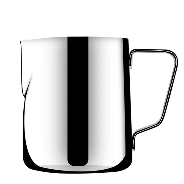 350ml Inner Scale Pull Flower Cup Stainless Steel Milk Foam Cup Coffee Utensils - Image 2