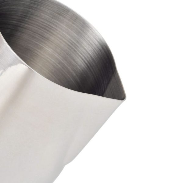 350ml Inner Scale Pull Flower Cup Stainless Steel Milk Foam Cup Coffee Utensils - Image 4