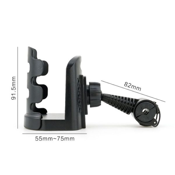 2 PCS SMCP-380 General Riding Cup Rack Motorcycle Bicycle Cup Holder (Handlebar Installation) - Image 3