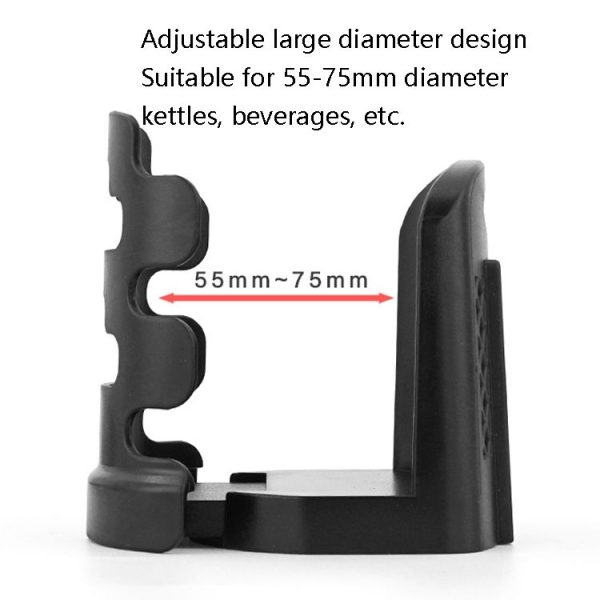 2 PCS SMCP-380 General Riding Cup Rack Motorcycle Bicycle Cup Holder (Handlebar Installation) - Image 5