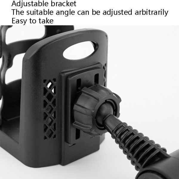 2 PCS SMCP-380 General Riding Cup Rack Motorcycle Bicycle Cup Holder (Handlebar Installation) - Image 6