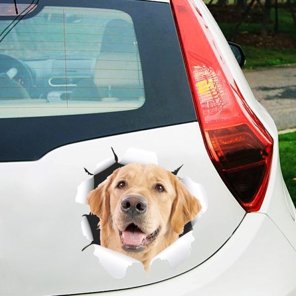4 PCS 3D Simulation Animal Personality Car Stickers Glass Car Door Scratches Decorative Occlusion Stickers (Cat Style 2) - Image 4