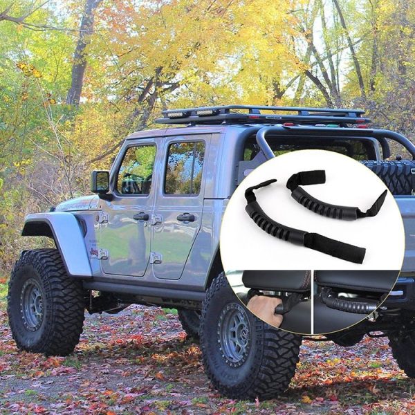 Off-Road Vehicle Seat Back Auxiliary Handle Convertible Frame Grab Handle Roof Armrest, Specification: Seat Back Handle - Image 2