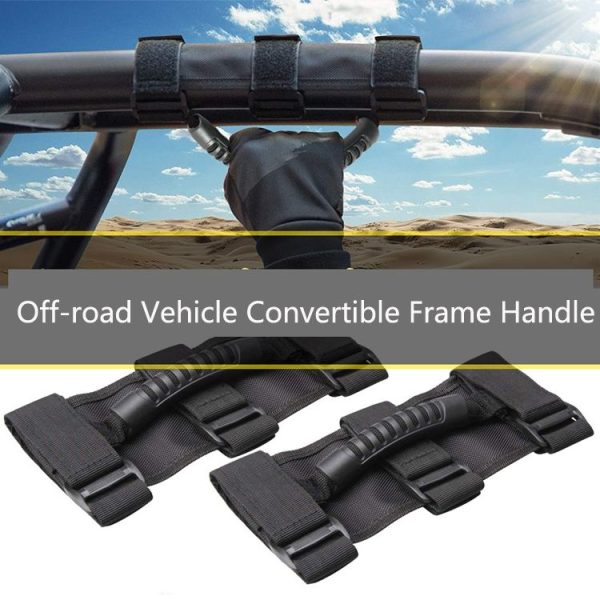 Off-Road Vehicle Seat Back Auxiliary Handle Convertible Frame Grab Handle Roof Armrest, Specification: Frame Handle - Image 2