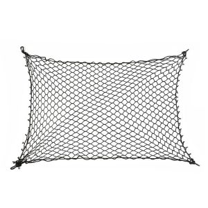 Car Pet Isolation Net Car Back Seat Dog Barrier Safety Net (120x70cm 4 Side Rubber Band)