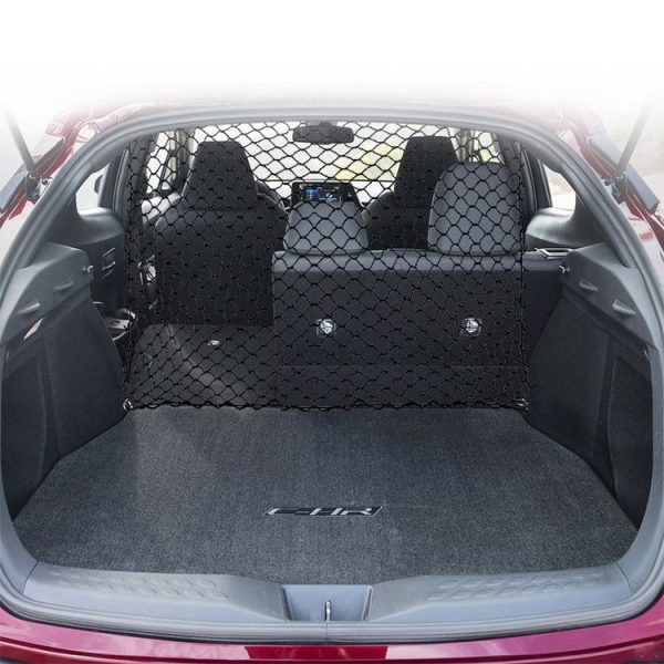 Car Pet Isolation Net Car Back Seat Dog Barrier Safety Net (120x70cm 4 Side Rubber Band) - Image 5