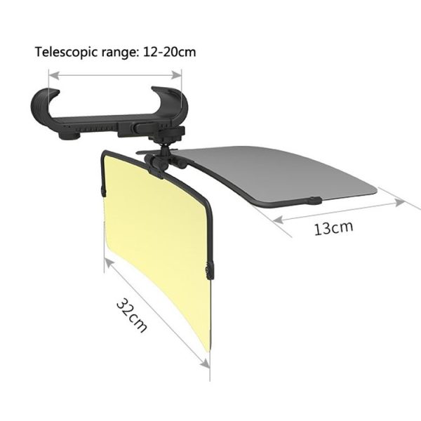 SBT-1919 Car Driver Polarized Goggles Car Anti-Glare Mirror Sunglasses, Style: Single-sided Mirror - Image 3