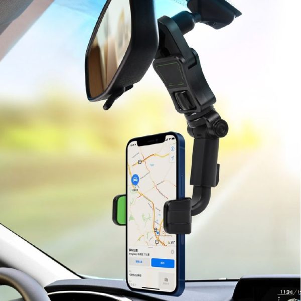 H02 Car Rearview Mirror Mobile Phone Holder Pillow Universal Car Mobile Phone Holder - Image 9