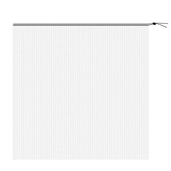 Plant Insect Cover Net With Drawstring Greenhouse Fruit Tree Bird Cover, Size: 1x1.4m (White) - Image 2