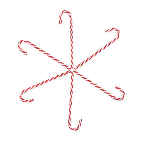 6 PCS / Pack Christmas Decorations Christmas Candy Cane Christmas Tree Ornaments - Image 4