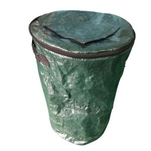 Sealing Probiotics Fermentation Garden Horticulture Tree Leaf Bag Compost Bag, Size: Large Lid With Window (Dark Black)