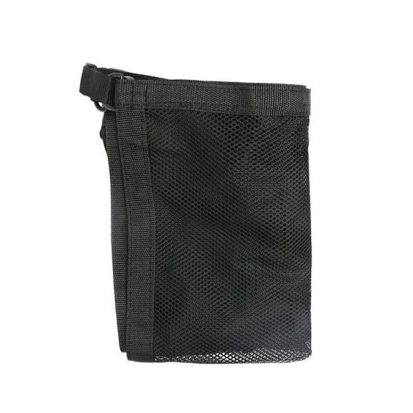 Car Ceiling Storage Net Bag Draw Rope Double-Layer Zipper Car Storage Net Pocket (80x55cm) - Image 4