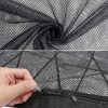Car Ceiling Storage Net Bag Draw Rope Double-Layer Zipper Car Storage Net Pocket (80x55cm) - Image 5