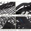 BL-210330 Car Door Net Bag Car Stretch Storage Bag Trunk Fire Extinguisher Side Net, Style: 35x25cm Coarse Net - Image 4