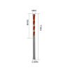 Ceramic Triangle Handle Metal Flashlight Drill Bit, Size: 4mm - Image 2