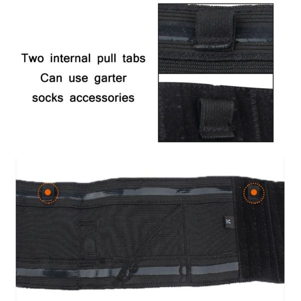 Women Embroidery Sexy Portable Invisible Defensive Legging Cover, Spec: M-Pink - Image 4
