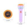 3 Sets Children Early Education Luminous Projection Flashlight, Specification: Pink + 80 Patterns - Image 3
