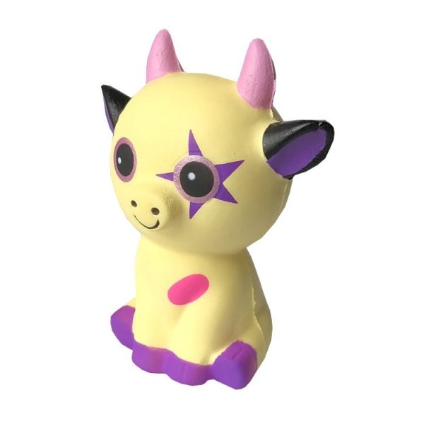 2 PCS TTPU1094 Slow Rebound Cow Animal Decompression Toy (Yellow) - Image 2
