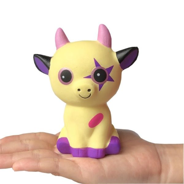 2 PCS TTPU1094 Slow Rebound Cow Animal Decompression Toy (Yellow) - Image 4
