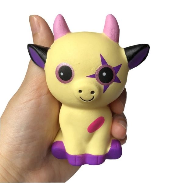 2 PCS TTPU1094 Slow Rebound Cow Animal Decompression Toy (Yellow) - Image 5