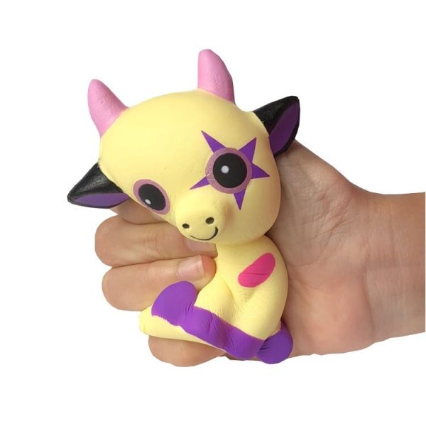 2 PCS TTPU1094 Slow Rebound Cow Animal Decompression Toy (Yellow) - Image 6