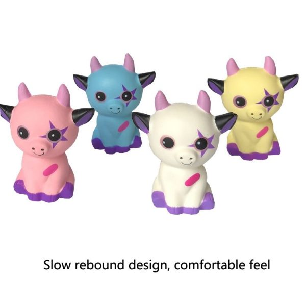2 PCS TTPU1094 Slow Rebound Cow Animal Decompression Toy (Yellow) - Image 7