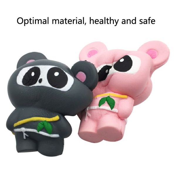 2 PCS TTPU1054 Cute Cartoon Animal Slow Rebound Decompression Toy (Fox Gray) - Image 6