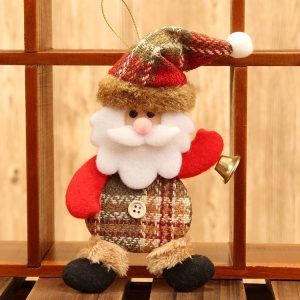 Christmas Home Decor Hanging Onaments Dolls Christmas Tree Decorations (Old Man)