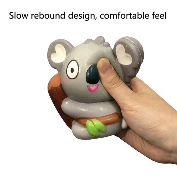 2 PCS TTPU1209 Color Printing Koala Slow Rebound Decompression Toy (Blue) - Image 6